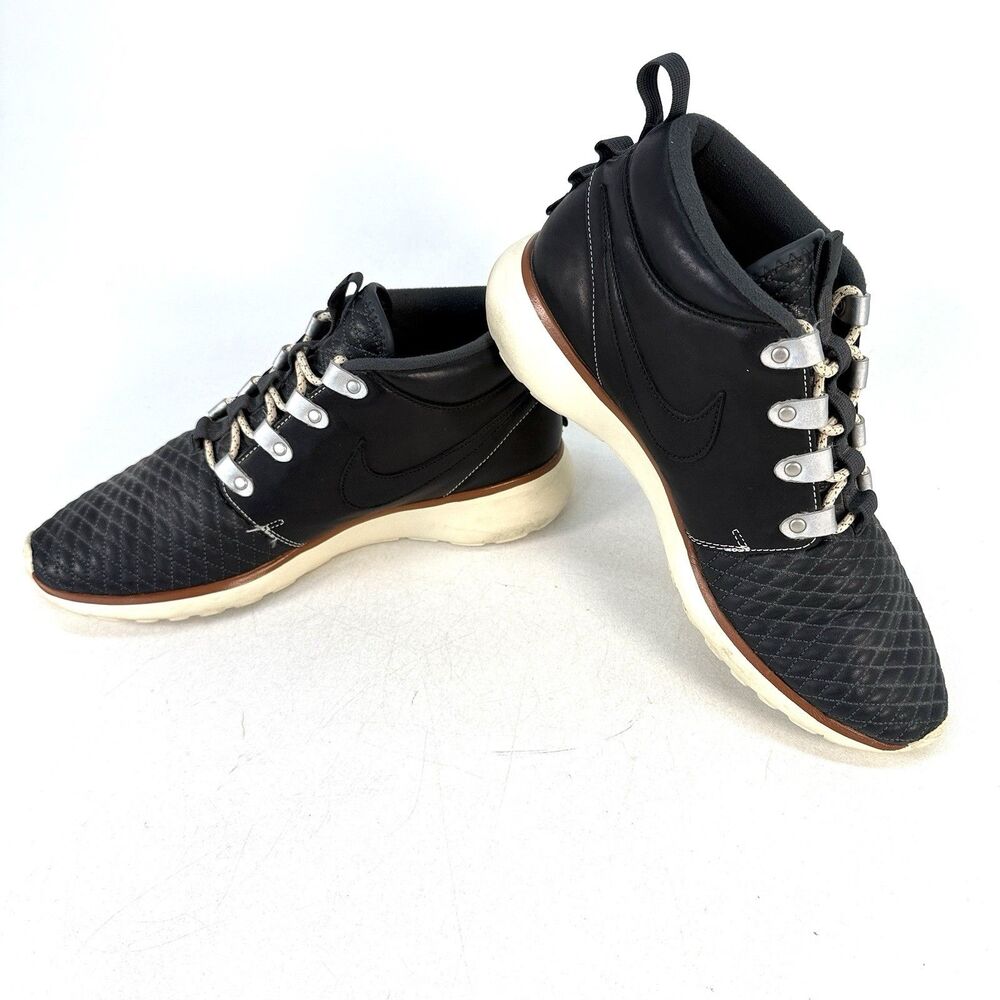 Nike Roshe Run Sneakerboot QS Quilted 2013 Men’s Size 12 Black 639165-001